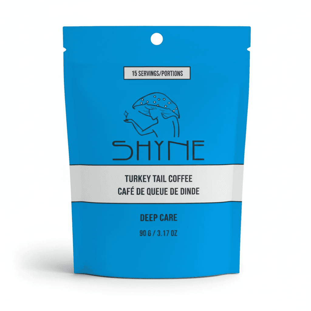Shyne Turkey Tail Coffee Latte product photo