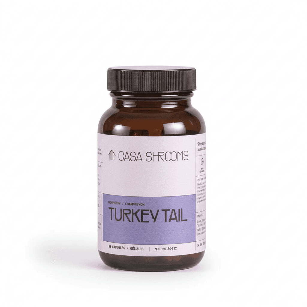 Turkey Tail Capsules (500mg) product photo