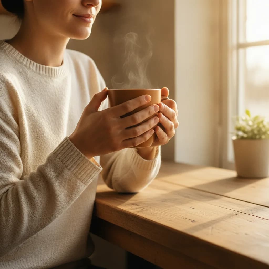 Mushroom coffee morning — Nature Lion