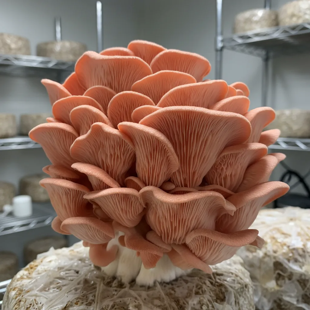 Pink Oyster Spawn