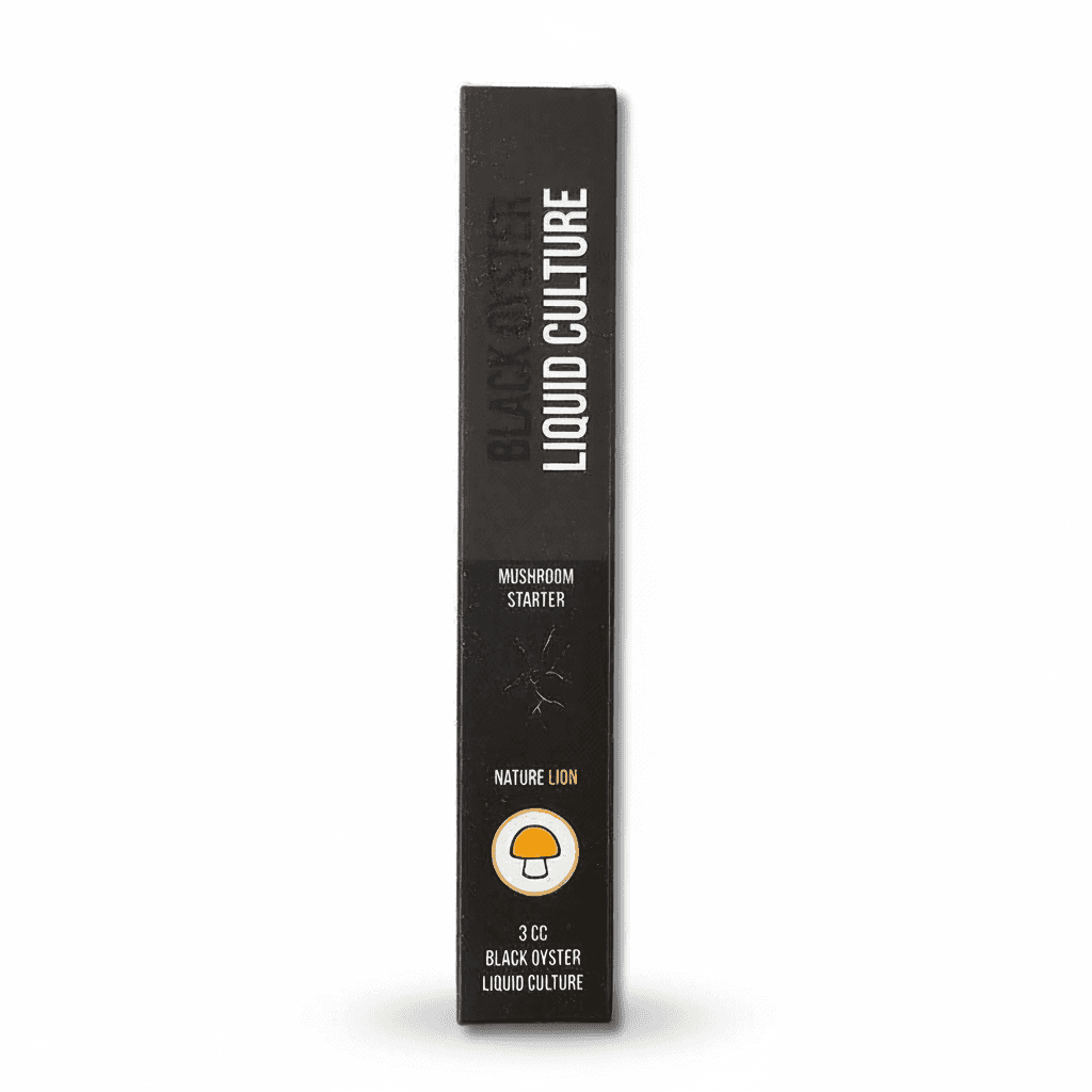 Black Oyster Mushroom Liquid Culture 3cc product photo