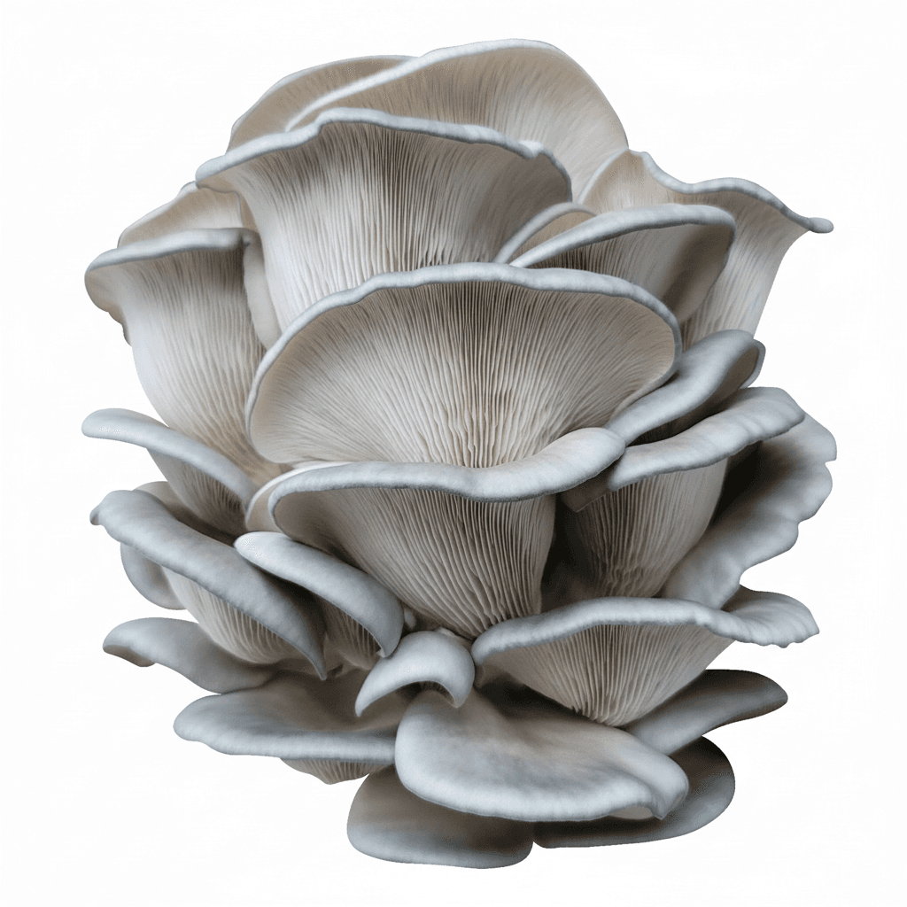 King Trumpet Mushroom Spawn - 5 lb bag on organic millet