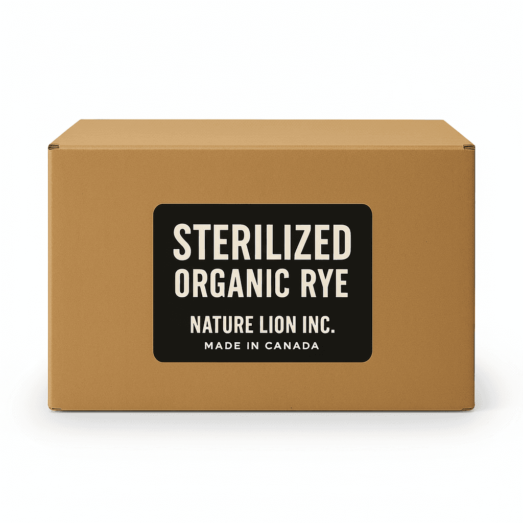 Sterilized Organic Millet Grain — 5 lb | Agar & Grain Transfer (2 × 2.5 lb Bags)