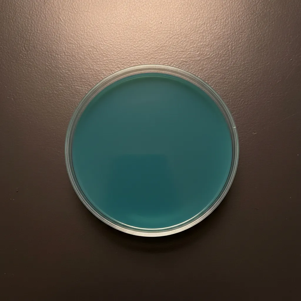 Fresh agar plate ready for inoculation — the foundation of culture work