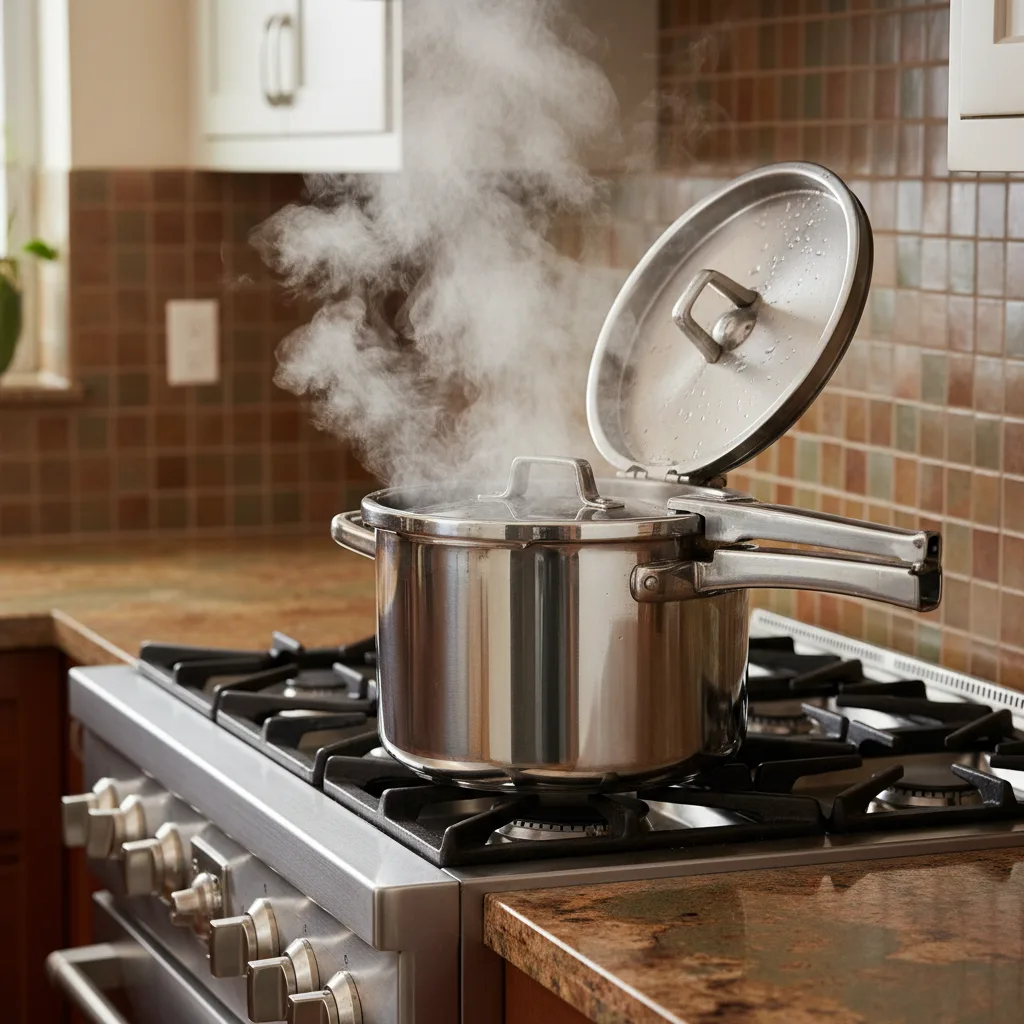 Pressure cookers for mushroom substrate sterilization