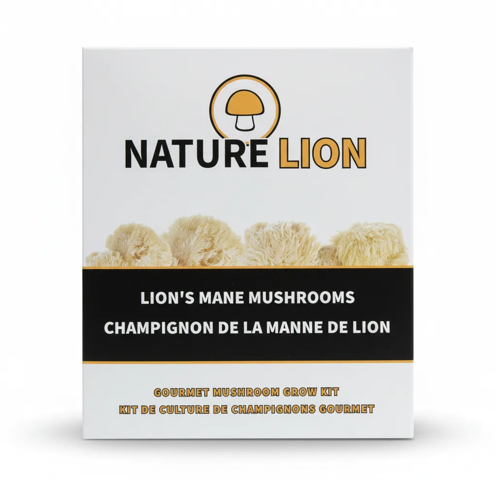 Nature Lion Lion's Mane Grow Kit — CFIA-licensed, produced in Brantford, Ontario