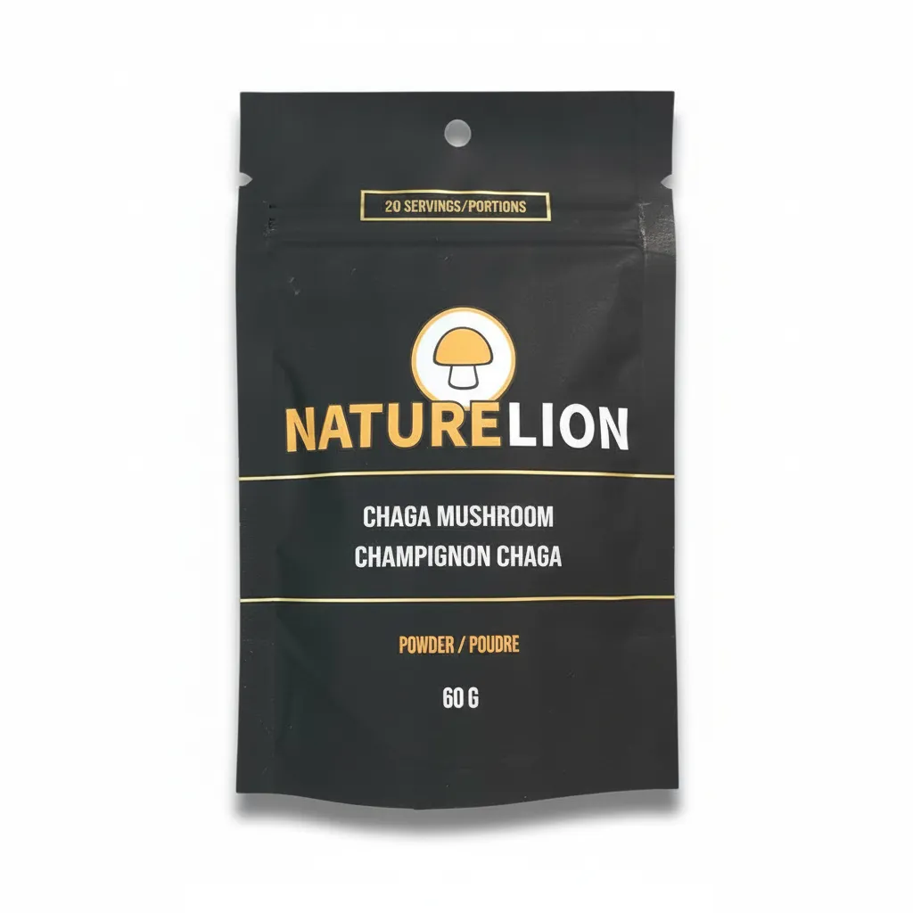 Chaga Powder — 60g (Retail Pouch)