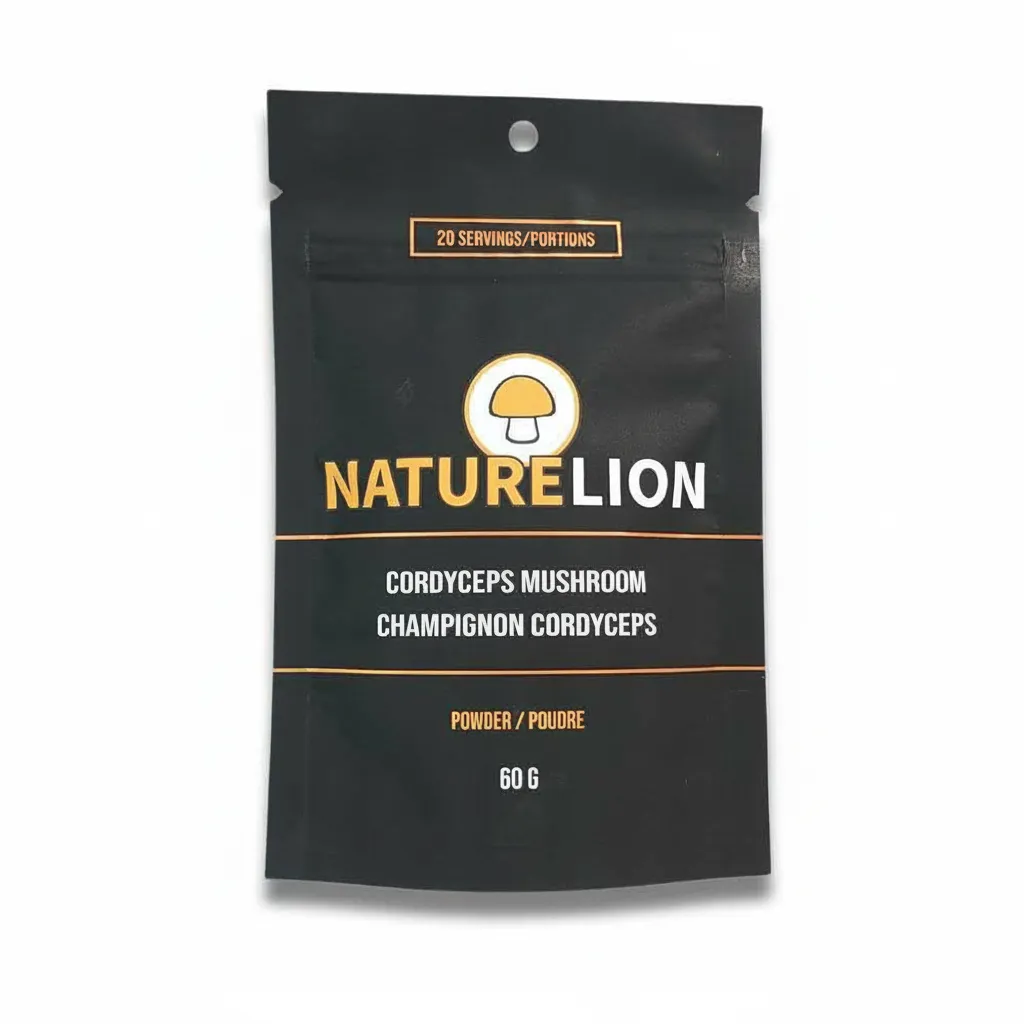 Cordyceps Powder — 60g (Retail Pouch)