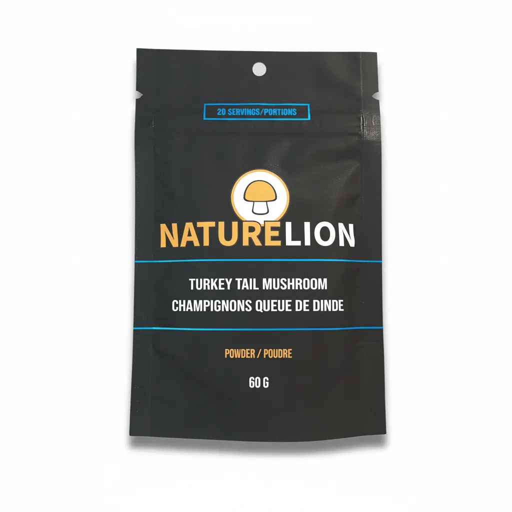 Turkey Tail Powder — 60g (Retail Pouch)